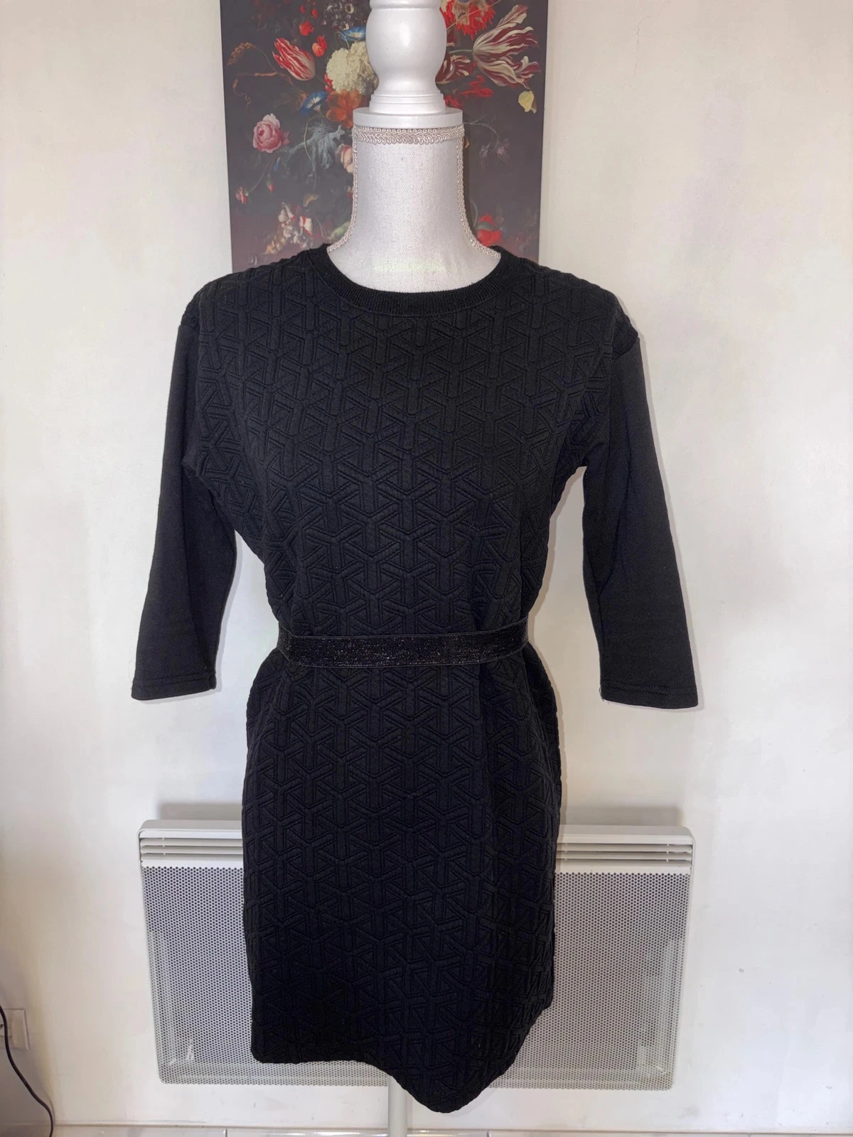 Robe pull / sweat noir Moony Mood taille M / 38
